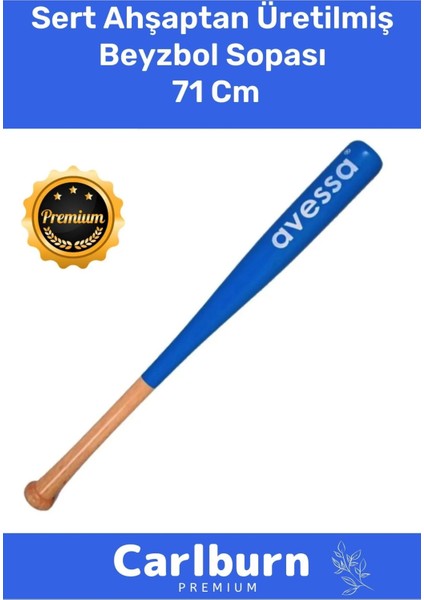 Premium Özel Üretim Mükemmel Kavrayışlı Ahşap 28 Inc Baseboll Beyzbol Sopası 71 cm