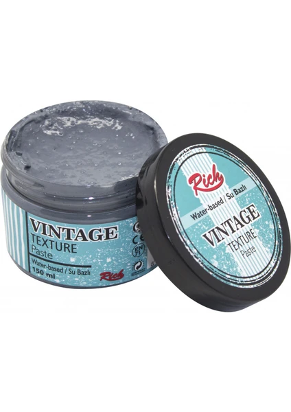 Vintage Texture Pasta Su Bazlı 150 ml Antrasit 5104