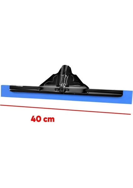 40 cm metal çekçek yersil, geniş ve dayanıklı, temizlik ve yer bakımı için ideal, mavi-siyah fiyatları