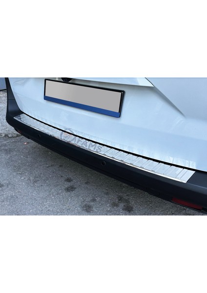 Ford Tourneo Courier Krom Arka Tampon Üstü Koruma 2024 Üzeri Paslanmaz Çelik