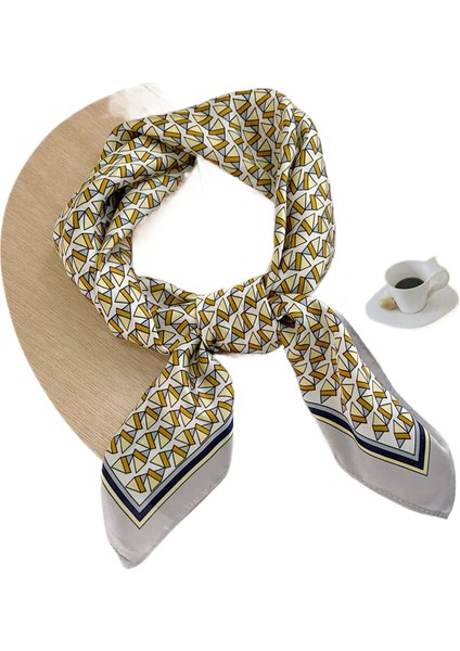 Ipek Eşarp, Ince Yeni Siyah ve Beyaz Dama Tahtası Eşarp, Kadın Ins Dekorasyon, Yabancı Yaz Damalı Küçük Kare Eşarp ile Birden Fazla Amaç Için (Yurt Dışından)