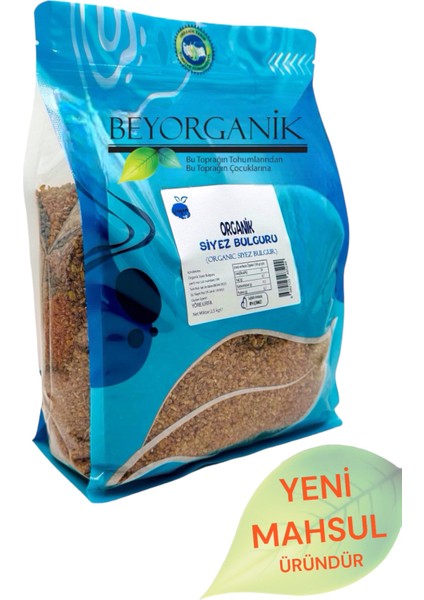 Organik Siyez Pilavlık Bulgur 2,5kg