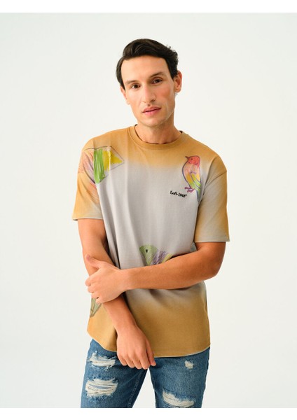 Loose Fit Erkek Tshirt K.kol