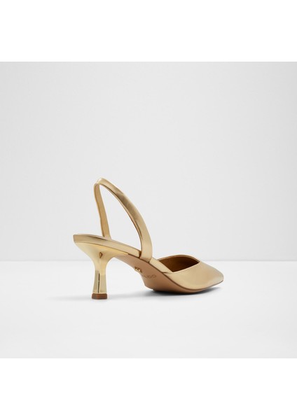 Gavedessı Ayakkabı Orta Boy Topuklu - Gold fiyatları