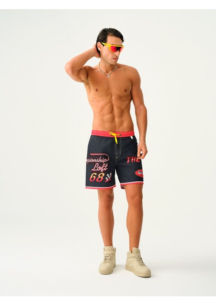 Regular Fit Erkek Deniz Şortu