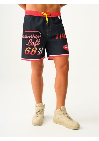 Regular Fit Erkek Deniz Şortu