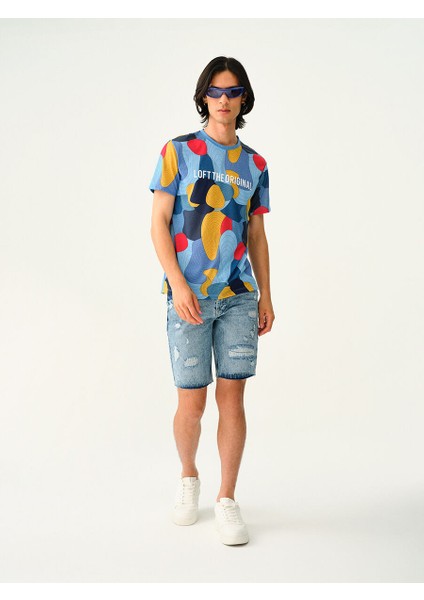 Slim Fit Erkek Şort