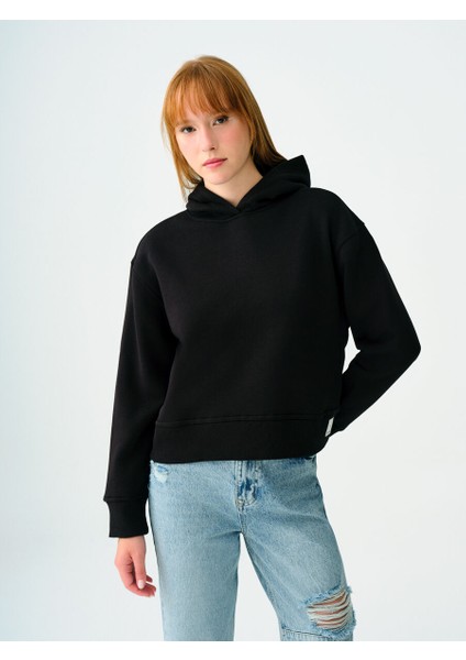 Oversize Fit Kadın Sweatshirt