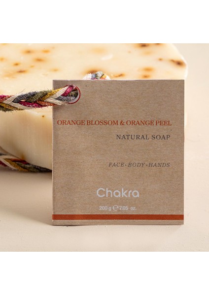 Oval Doğal Sabun 200 G - Portakal Çiçeği & Portakal Kabuğu Natural