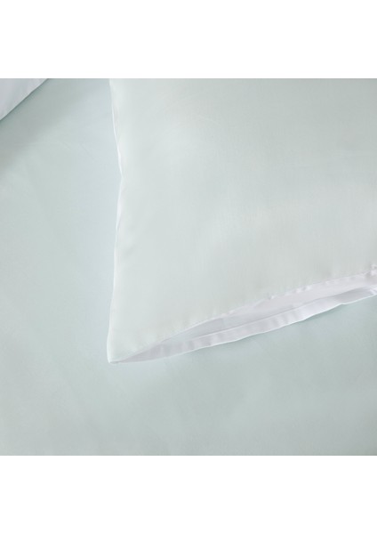 Bettie Nevresim Seti King Size 230X220 cm Seladon/beyaz fırsatları