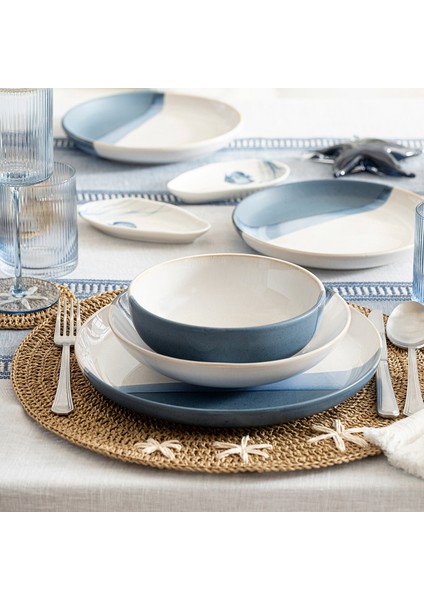 Lunina Çukur Tabak 21 cm Lacivert fiyatları