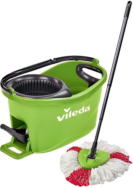 Yeşil Turbo Temizlik Seti 2'li, pratik ve etkili ev hijyeni için mükemmel seçim