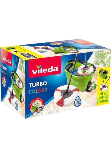 Yeşil Turbo Temizlik Seti 2'li, pratik ve etkili ev hijyeni için mükemmel seçim fiyatları