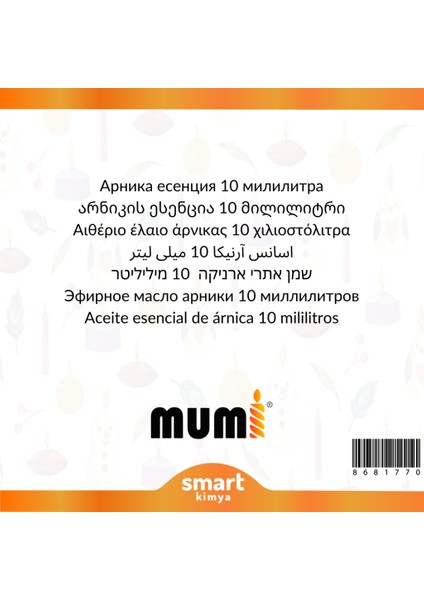 Arnika Mum Esansı 10 ml