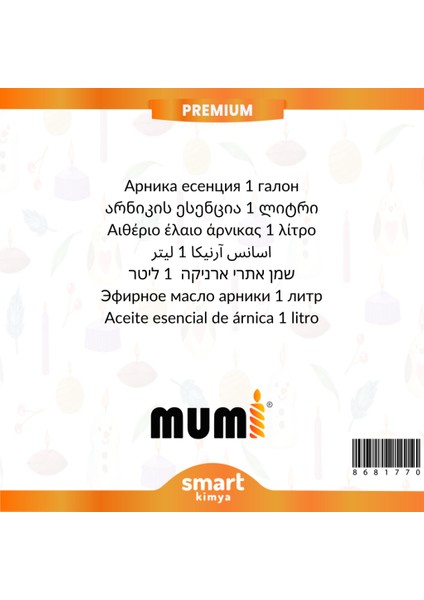 Premium Arnika Mum Esansı 1 lt