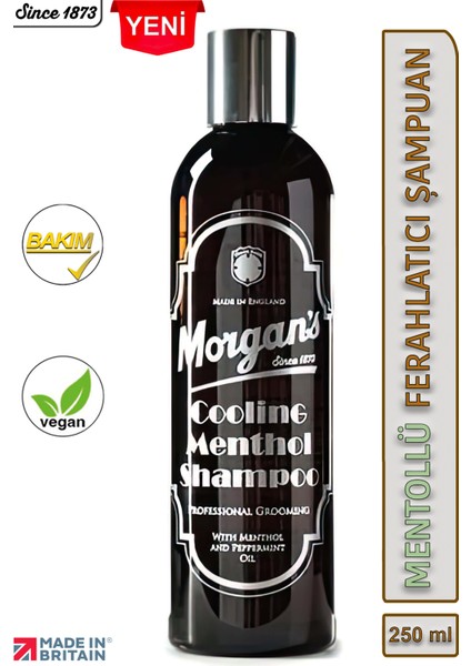 Cooling Menthol Shampoo - Ferahlatıcı ve Temizleyici Bakım Şampuanı 250 ml