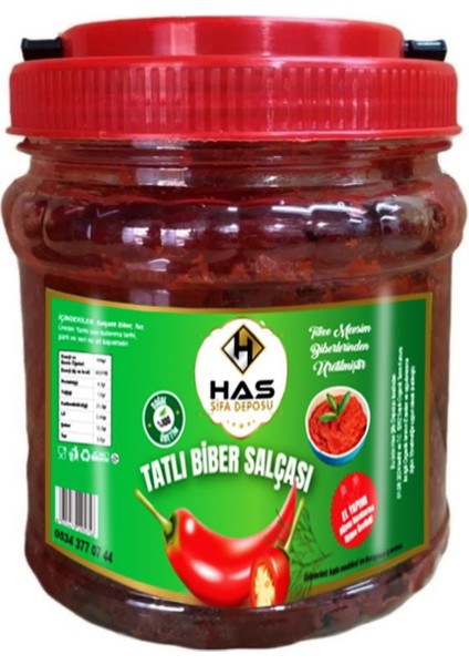 Gaziantep Güneş Kurusu El Yapımı Tatlı Biber Salçası 1 kg