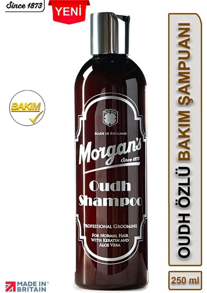 Oudh Shampoo - Canlandırıcı Oudh Özlü Şampuan 250 ml