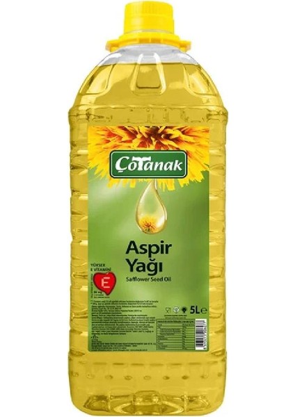 Aspir Yağı 5 Lt Kare Pet