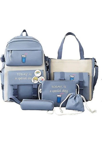 Öğrenci Sırt Çantası 5 Adet Takım (Yurt Dışından)