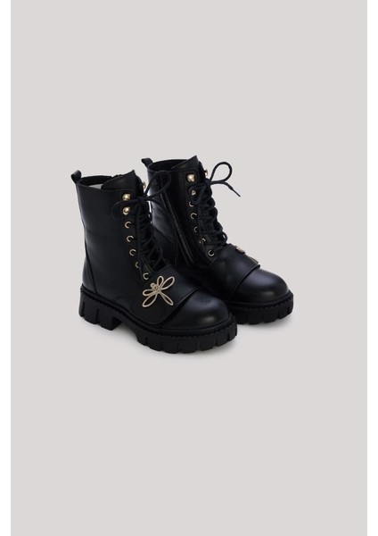 Bg Store Kız Çocuk Siyah Bot modelleri