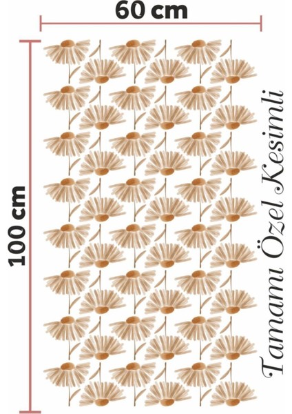 Sevimli ve renkli çocuk odası duvar süsleri, turuncu sticker seti, 1 parça fırsatları