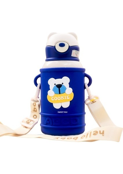 Taşınabilir Çapraz Açıklıklı Çelik Yalıtımlı Su Şişesi 500 ml (Yurt Dışından)