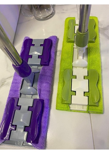 Teleskopik Mikrofiber Mop Seti, Kolay ve Hızlı Temizlik İçin Mükemmel Çözüm