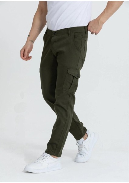 Pause Denim Slım Fıt Erkek Kargo PANTOLON-6803