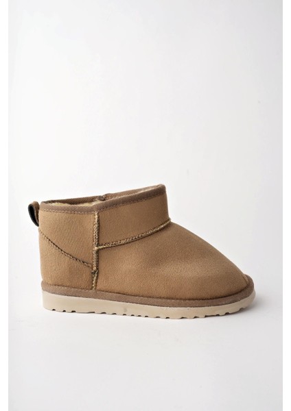 Snow Garantili Unisex Çocuk Kalın Taban Içi Tüylü Günlük Mini Yarım Bot fırsatları