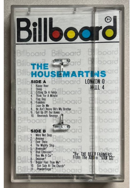 The Housemartins London 0 Hull 4 Kaset (Dönem Singapur Baskı Kaset)