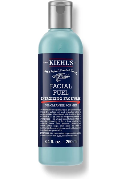 Facial Fuel Erkekler Için Cildi Canlandıran Yüz Temizleme Jeli 250 ml