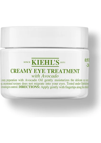 Creamy Eye Treatment Avokado ile Yoğun Nemlendiren Göz Kremi 28 ml