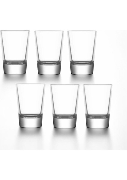 Lav Single Shot Bardak 6 Lı Takım - Tekila Bardağı 62CC