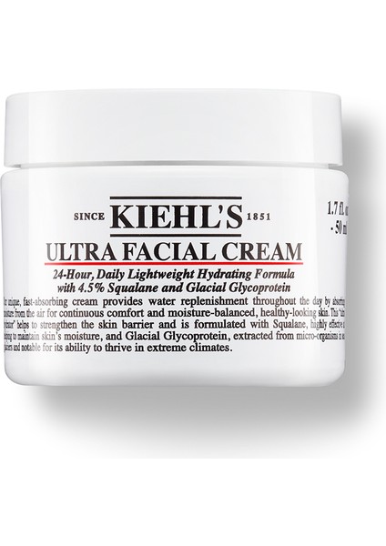 Ultra Facial 24 Saat Nemlendirici Günlük Krem 50 ml