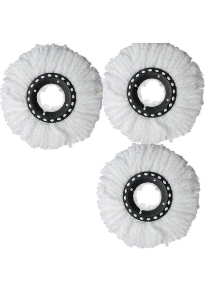 Dönerli Temizlik Seti, Üçlü Yedek Paspas, Pratik ve Kolay Temizlik için ideal