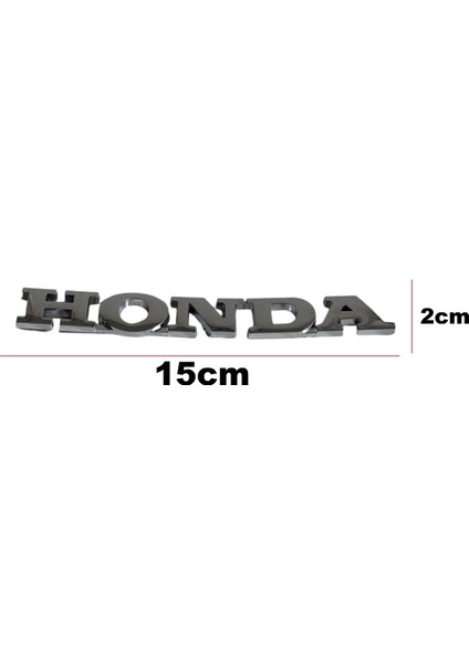 Honda Accord Arka Yazı Honda Yazısı 1998-2002