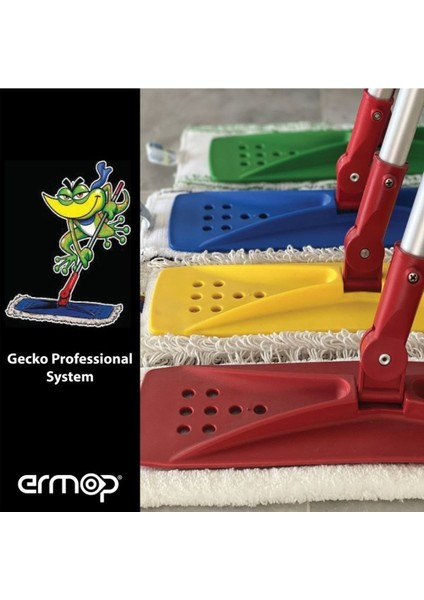 60 cm Mikro Mop Yüzey Temizliği Seti, Profesyonel Temizlik Aleti ve Yedek Parça modelleri