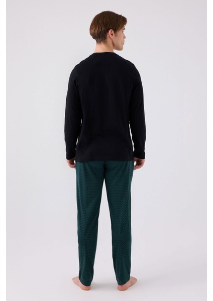 3167 Erkek Uzun Kol Pijama Takım modelleri