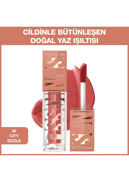 Maybelline New York Sunkisser Likit Allık - 06 City Sizzle