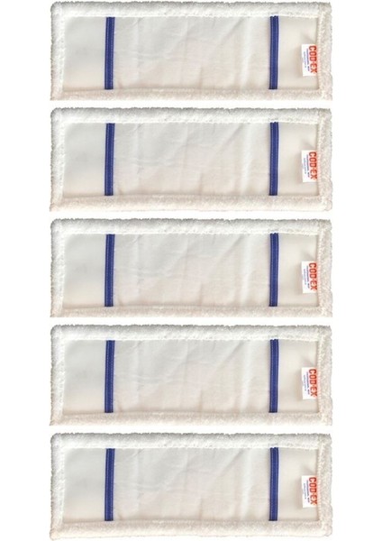 50cm Yedek Duvar Mop Seti, 5'li Paket, Temizlik İçin Uygun, TR Menşei