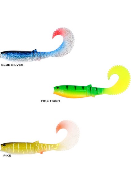 Buster Curtail 10.5cm (5 Adet) Yellow Red-Standart