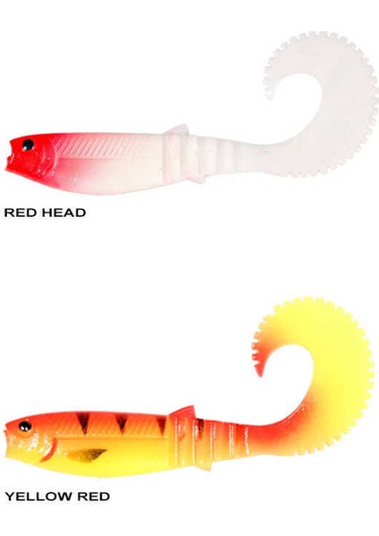 Buster Curtail 10.5cm (5 Adet) Yellow Red-Standart