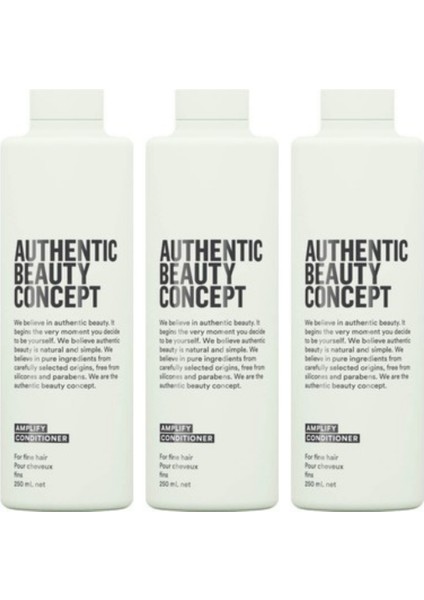 Ekonomik 3 Adet Amplify Saç Kremi 250 ml