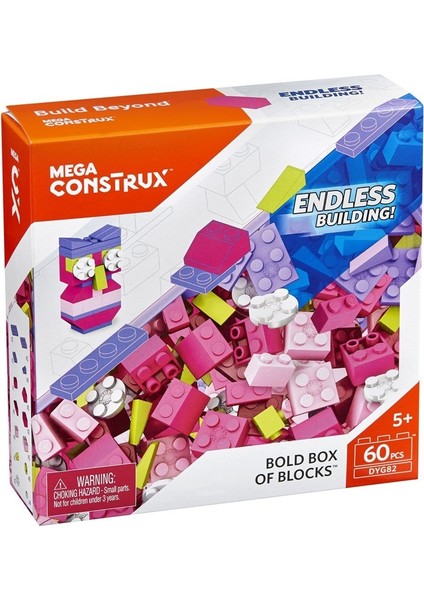 Orjinal LEGO Ile Uyumlu Mega Construx Yapım Blokları 60 Lı