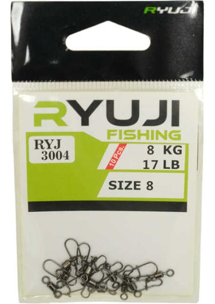 Ryj 3004 Klipsli Fırdöndü (10 Adet) Standart-No 2