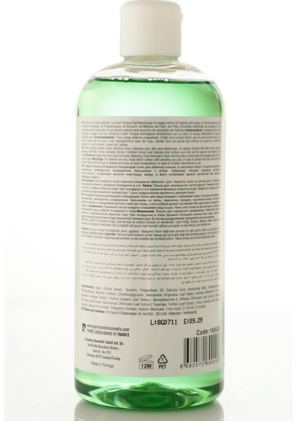 Yüz Temizleme Toniği - 400 ml