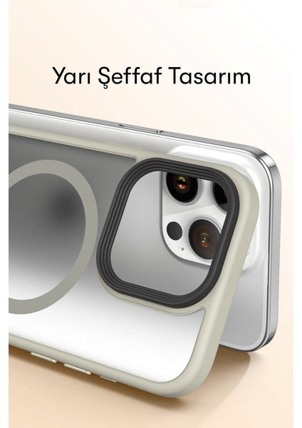 Iphone 15 Plus Kılıf Trex Magneticsafe Kapak - Siyah 13