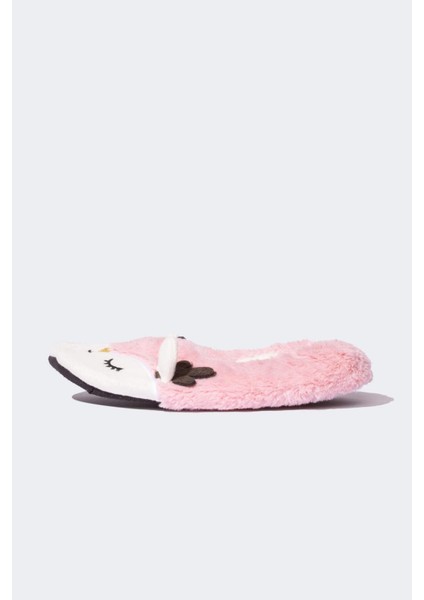 Kadın Geyik Temalı Pelüş Ev Patiği fiyatları