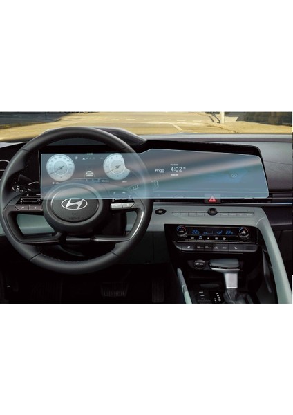 Hyundai Elantra Ekran Koruyucu Dijital Gösterge Multimedya